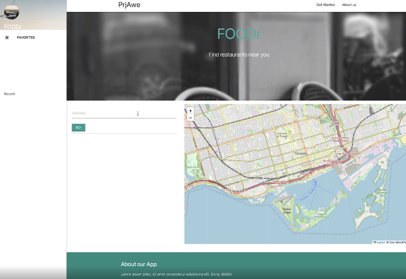 Food Doctor application imaage